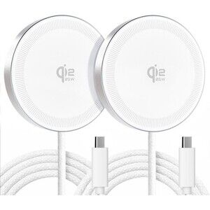 25W Qi2.2 Magnetic Wireless Charger: Qi Flat Charging Pad